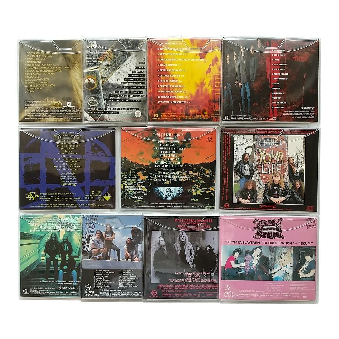 Napalm Death ナパーム・デス CD11枚