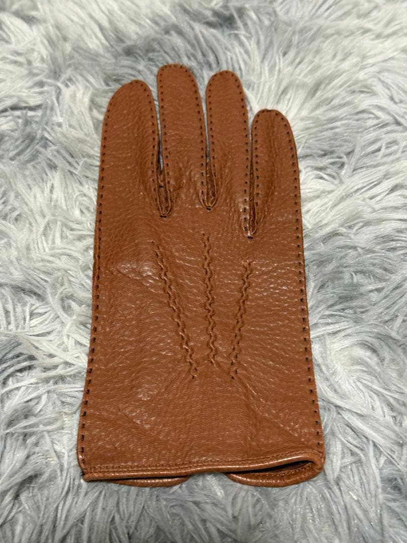 【美品】最高級 DENTS手袋 アンライニング ディアスキン 鹿革