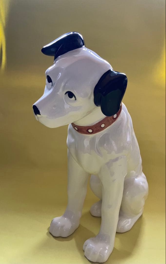 お値下げ　VICTOR 日本ビクター ニッパー犬 陶器製 電気店 ディスプレイ