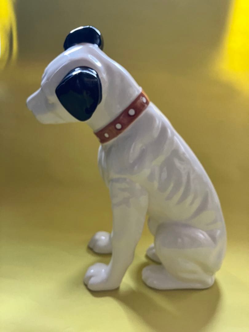 お値下げ　VICTOR 日本ビクター ニッパー犬 陶器製 電気店 ディスプレイ