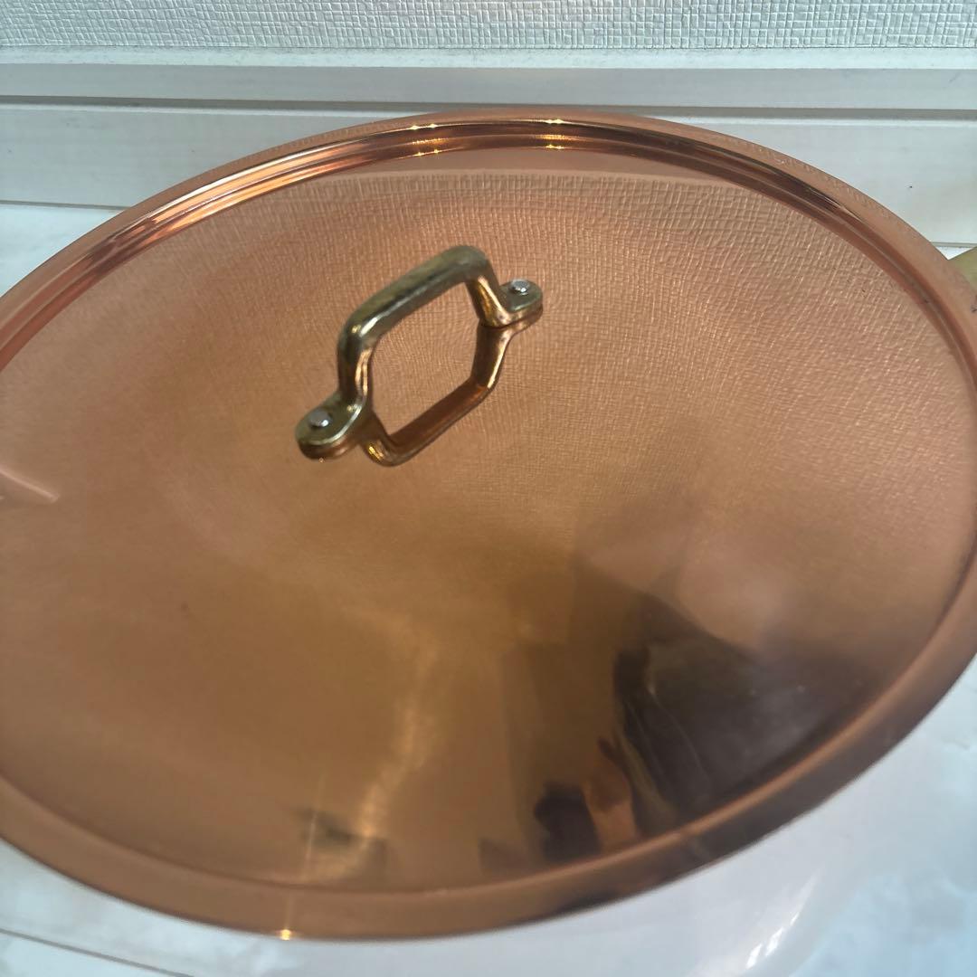 t*o様 フライパン 銅製　片手鍋　約17cm