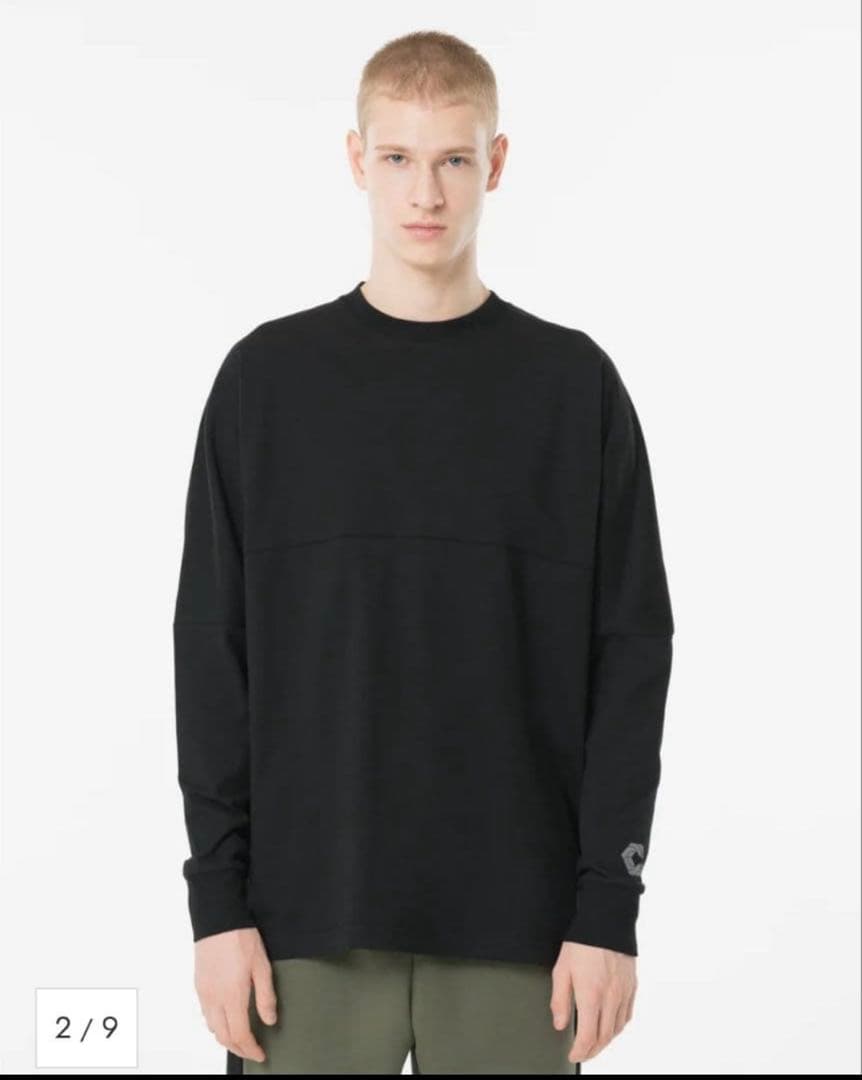 CRONOS ICON DOLMAN L/S TEE【Black】