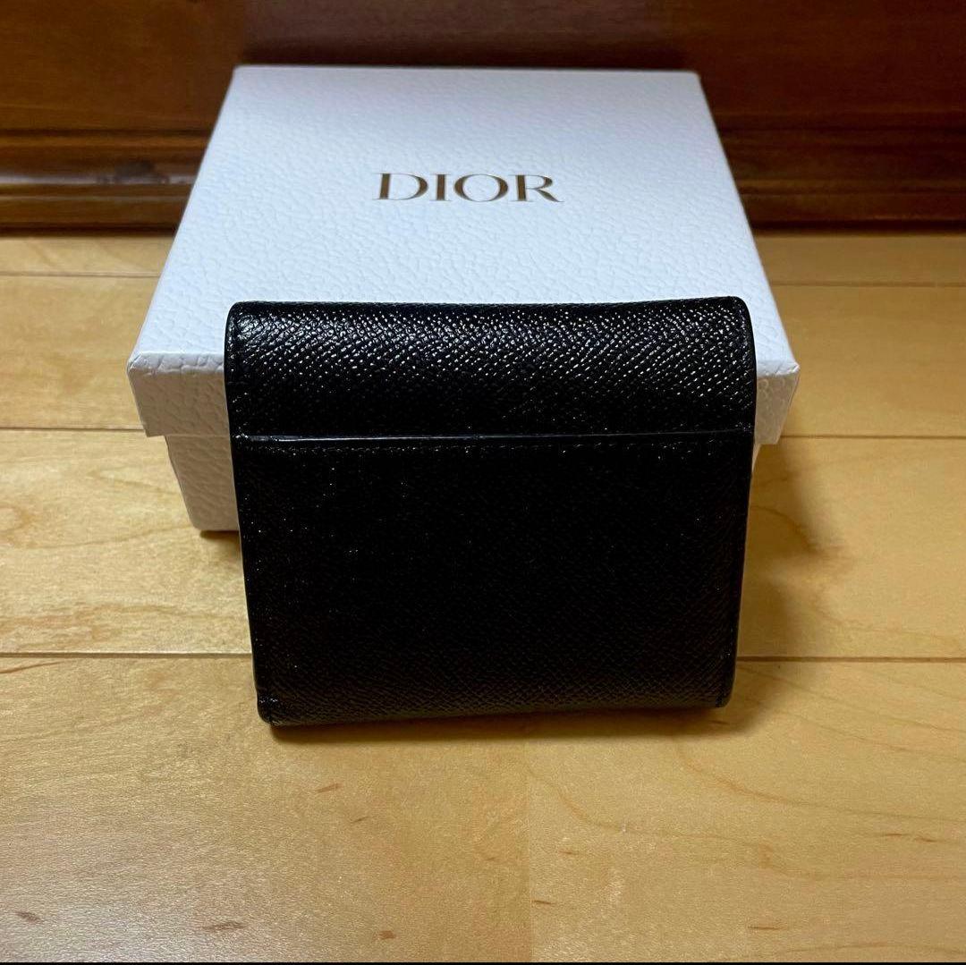 Dior ブラック 二つ折り財布