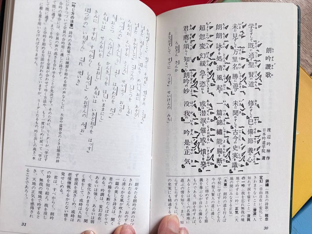 吟道教典、吟道範典など、詩吟教本20冊セット(新品で買うと6万円相当)