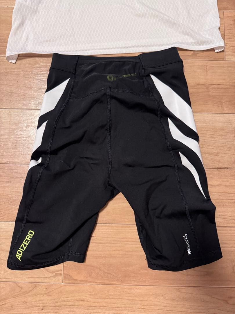 adidas ADIZERO タンクトップ ショートパンツセット
