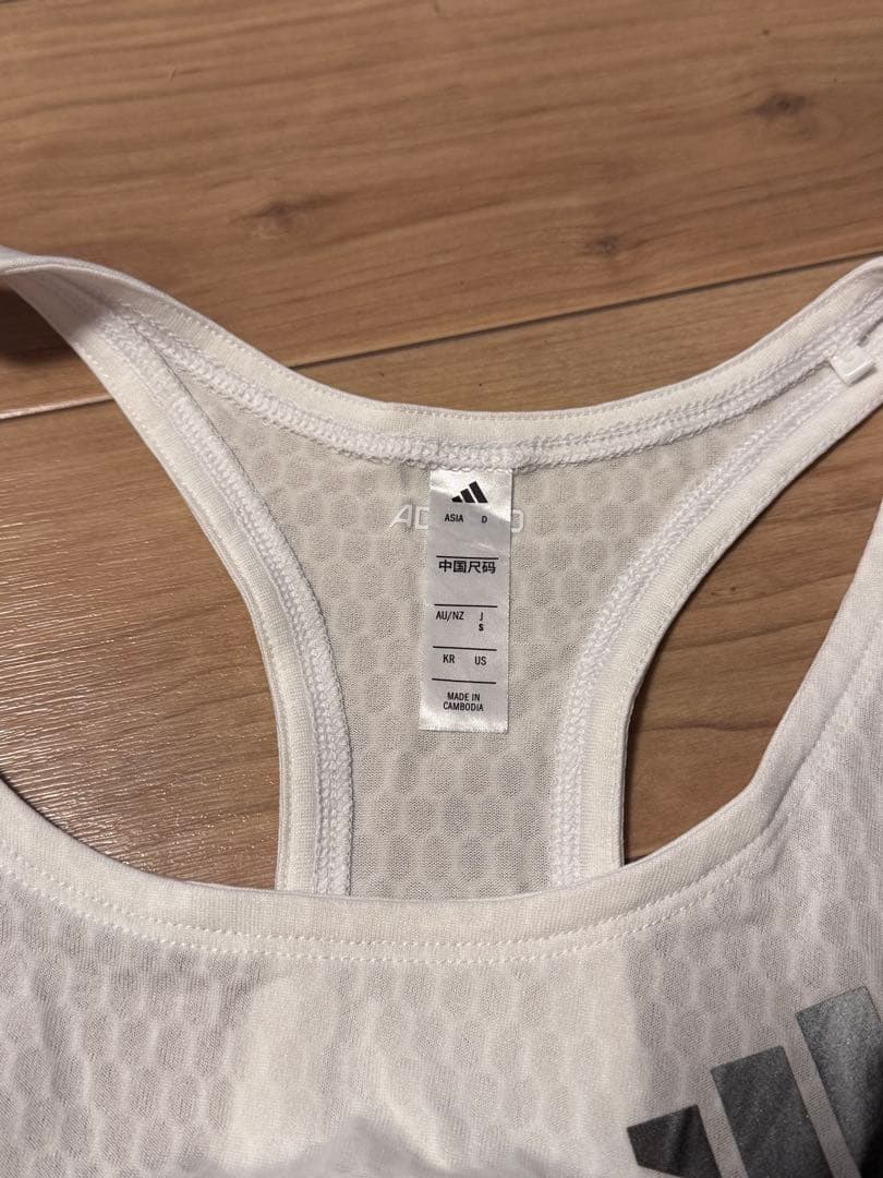 adidas ADIZERO タンクトップ ショートパンツセット