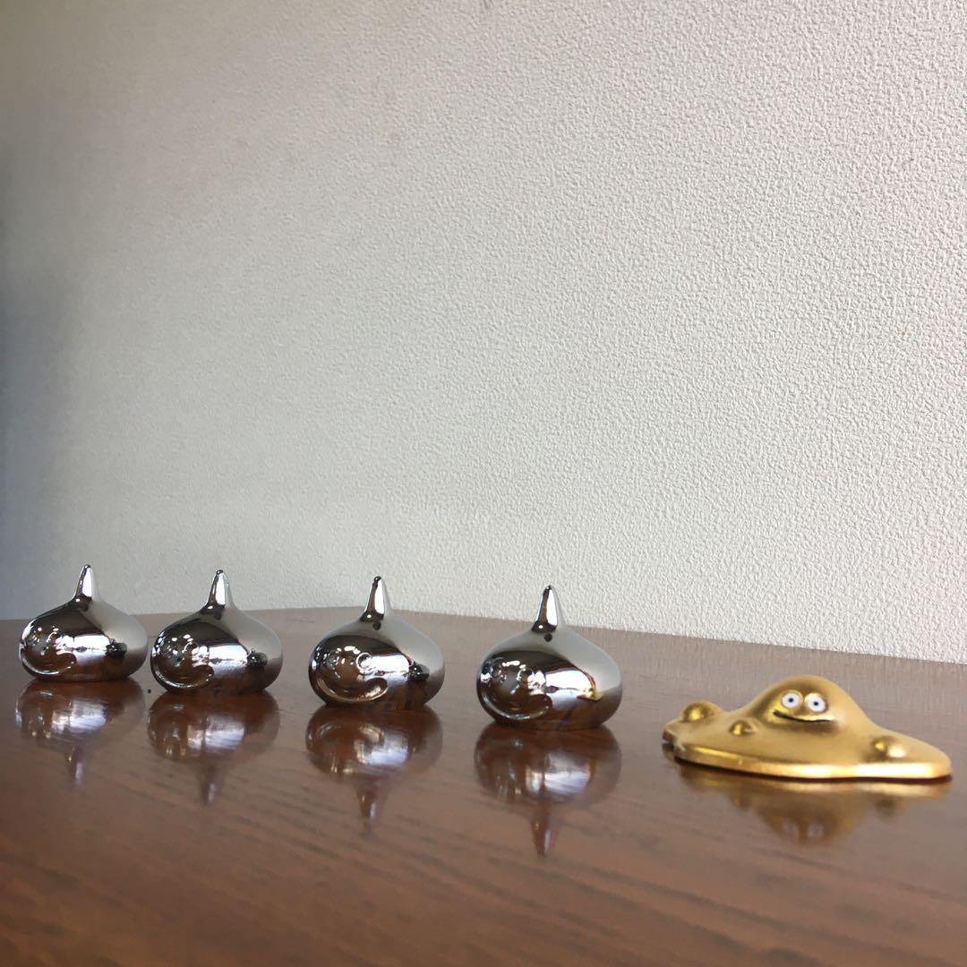 特製　24金　純金箔貼り仕上げ　はぐれメタル　メタリックモンスターズギャラリー