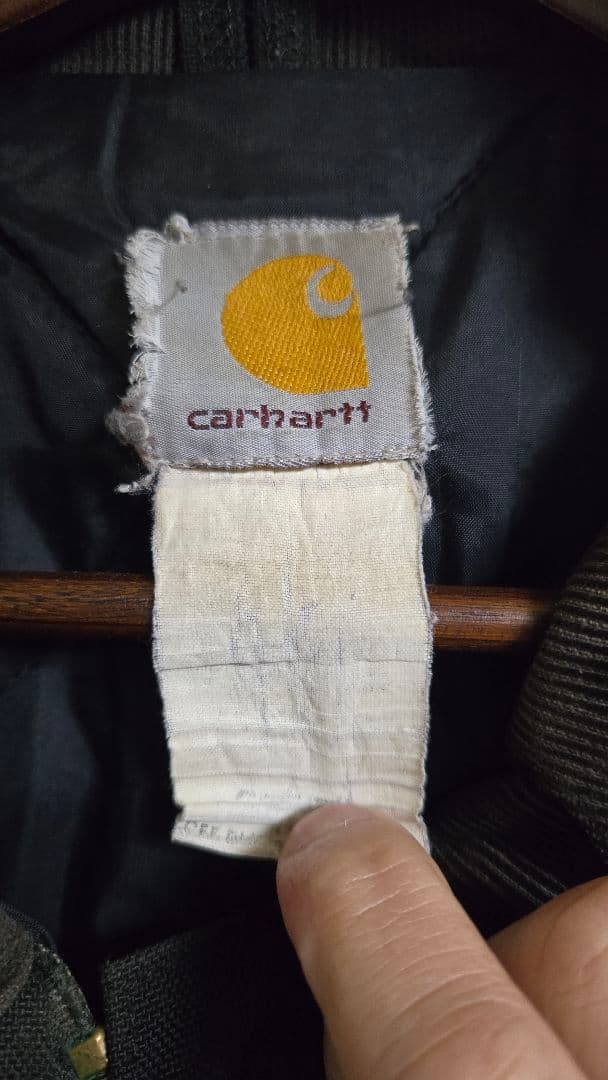 M*様 Carhartt トラディショナルコート CORDURAナイロン カバー