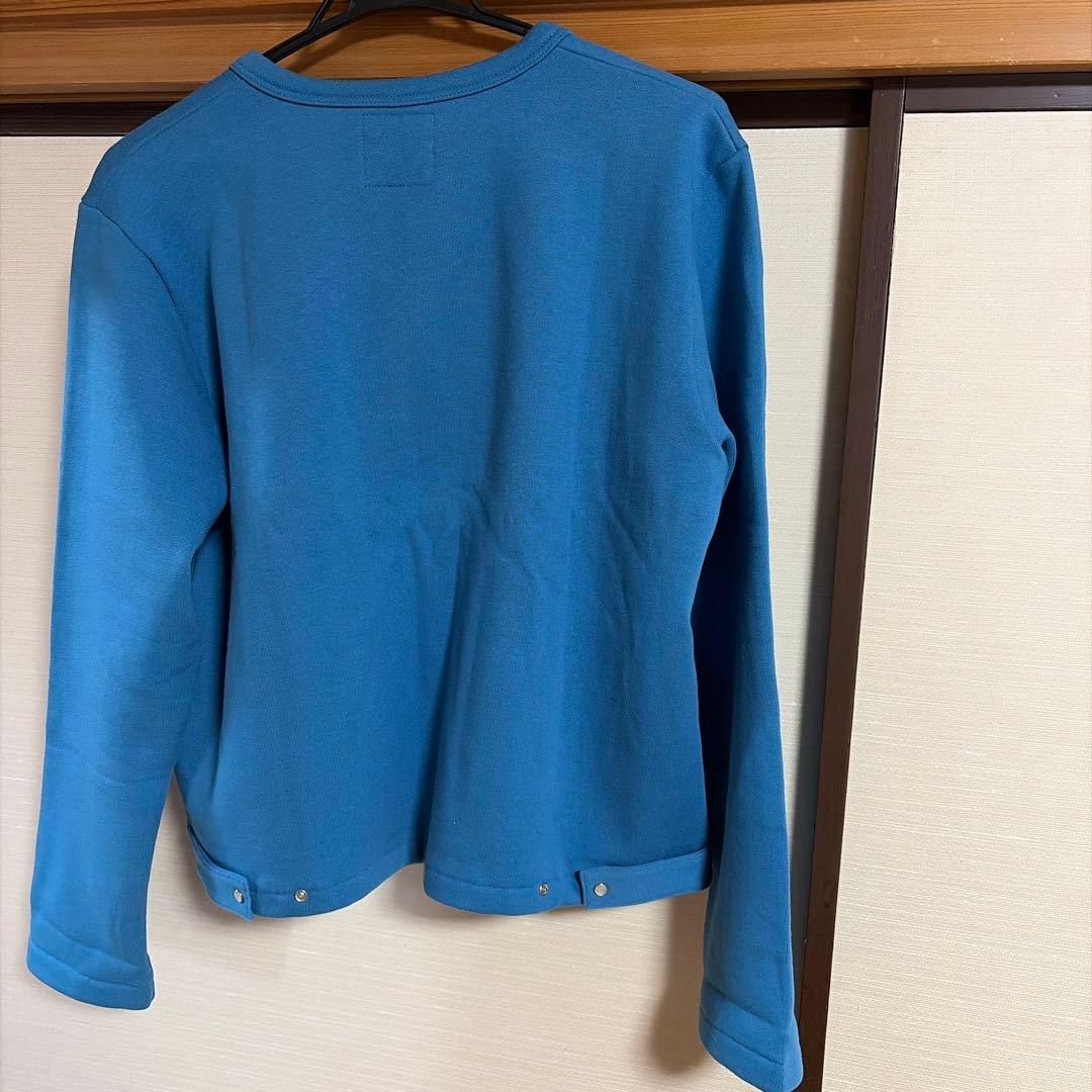 agnes b. 青 長袖カーディガン サイズ3