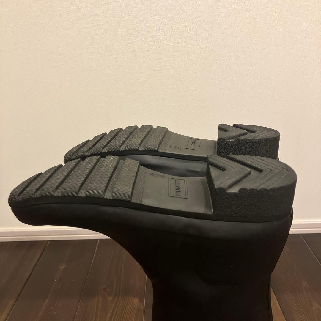 美品　HUNTER レインブーツ　ブラック UK4 US6 23cm相当