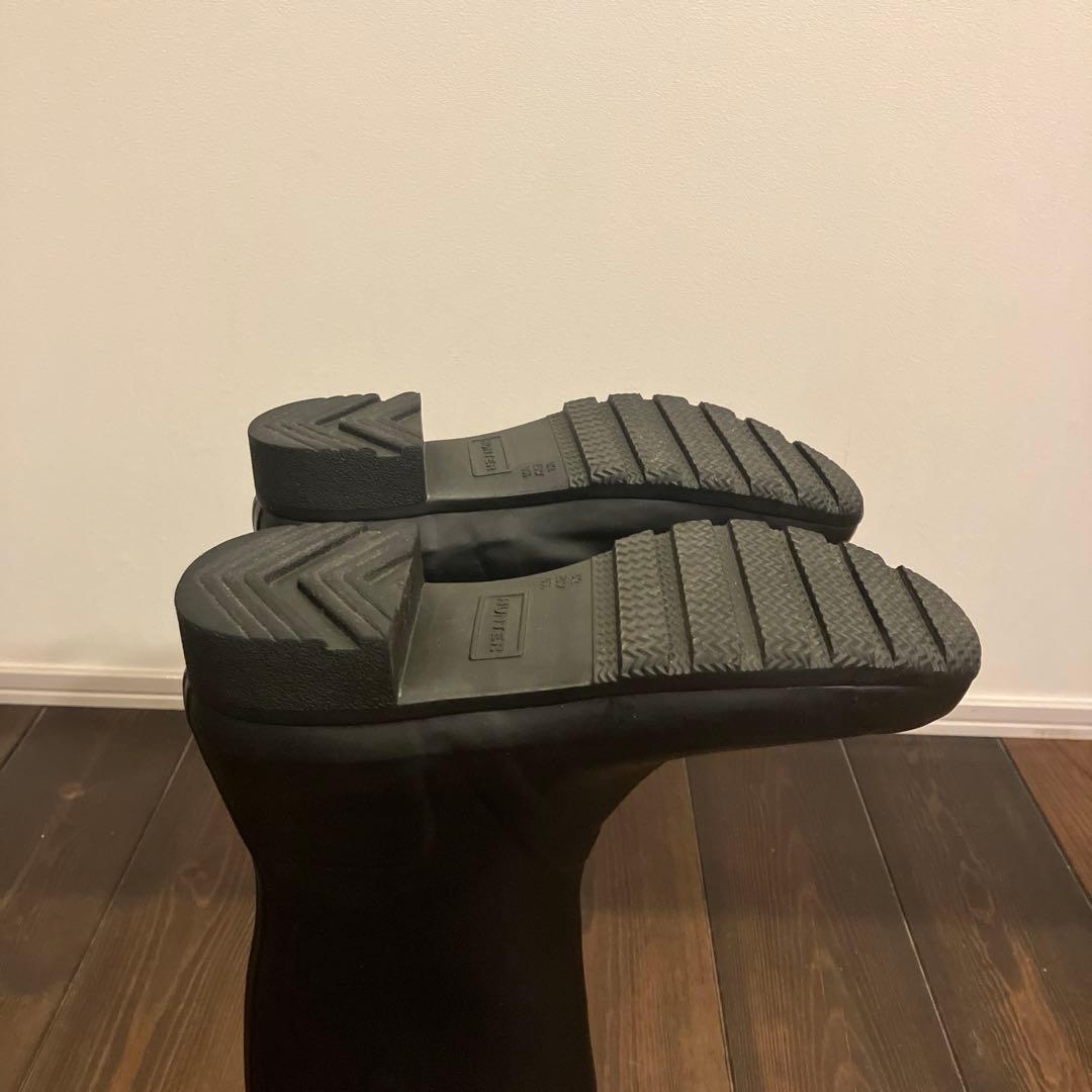 美品　HUNTER レインブーツ　ブラック UK4 US6 23cm相当