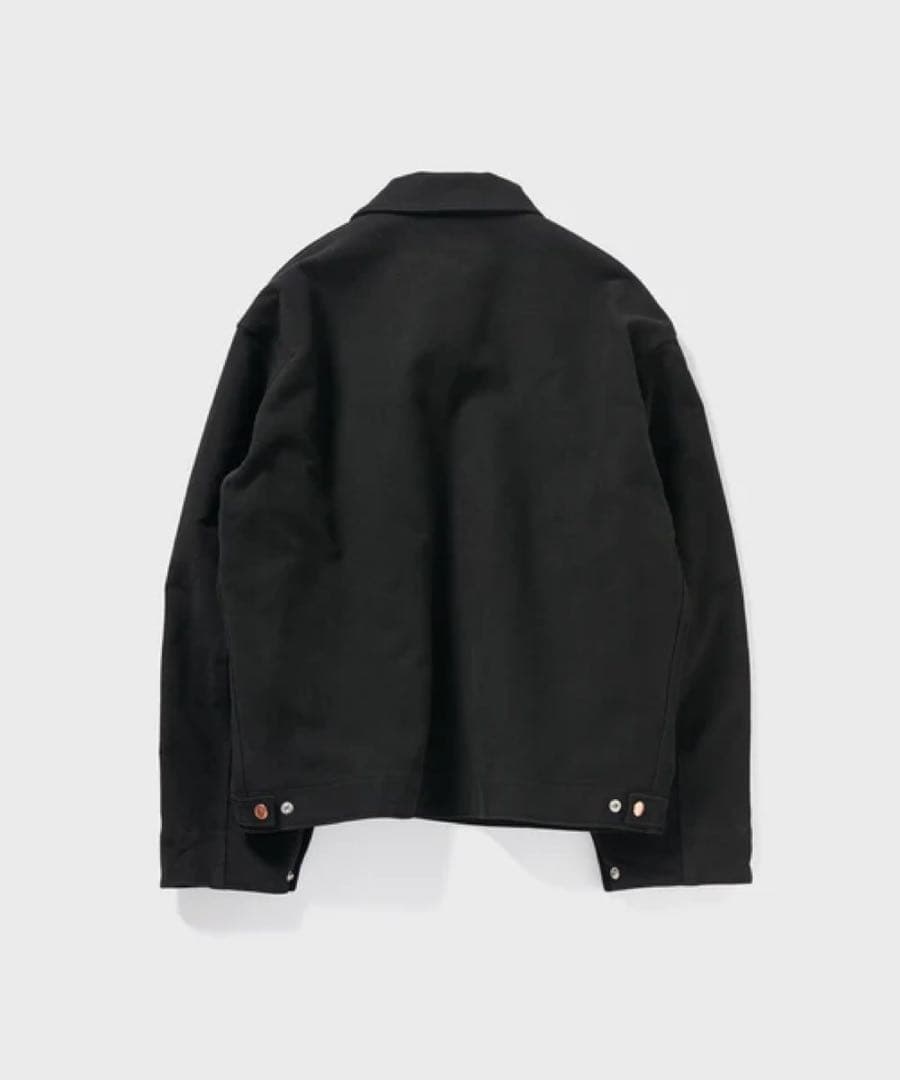 COMOLI モールスキンジップショートジャケット