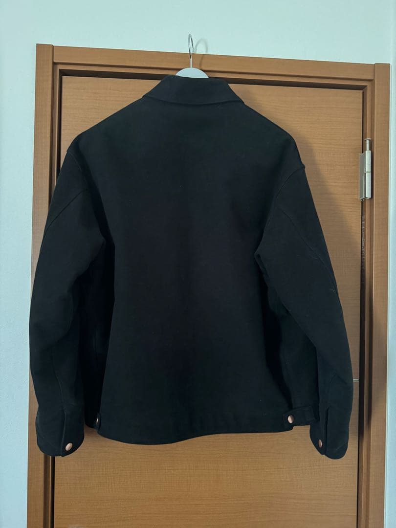 COMOLI モールスキンジップショートジャケット