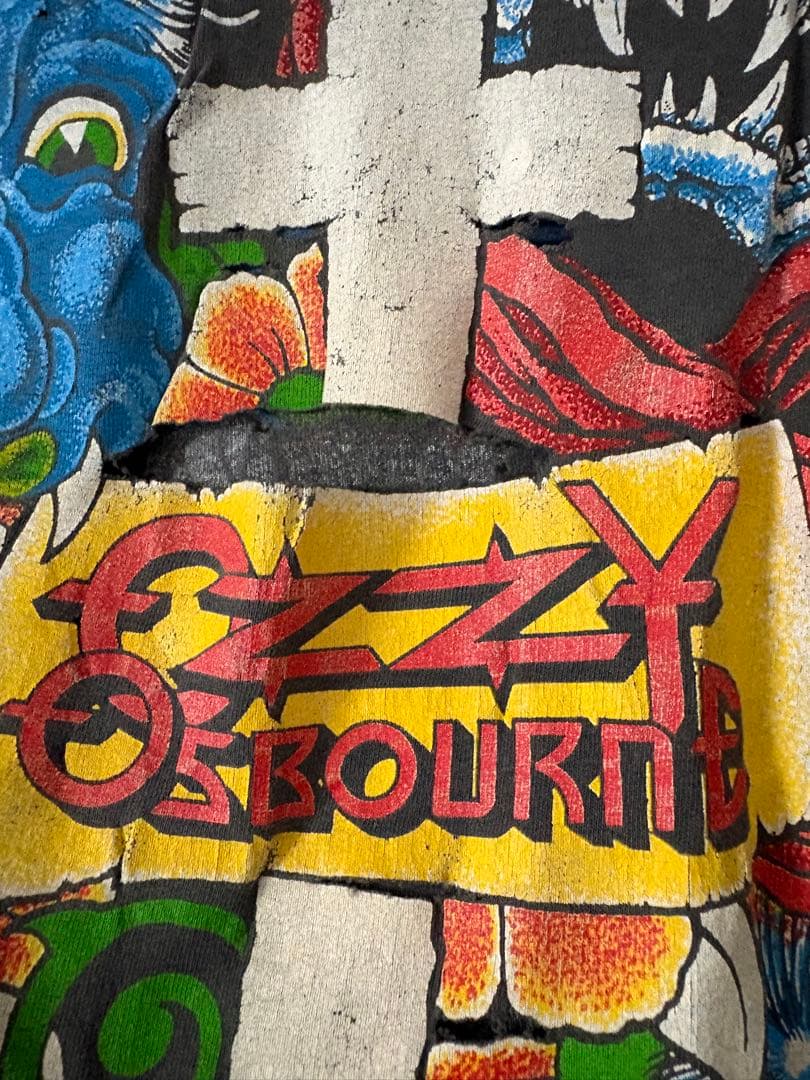 Ozzy Osbourne Tatoo Tシャツ　USA製　80s 90s