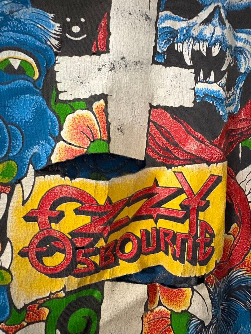 Ozzy Osbourne Tatoo Tシャツ　USA製　80s 90s