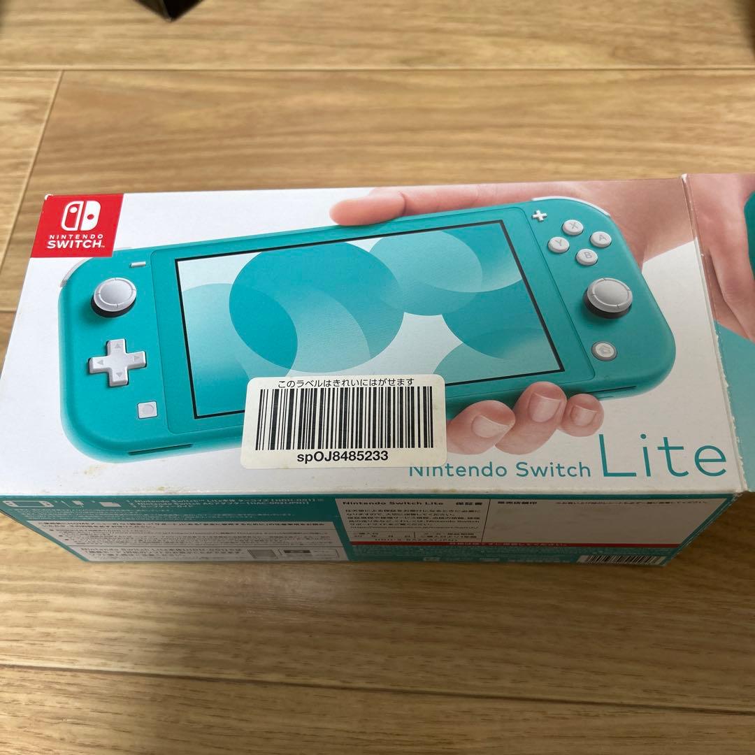 Nintendo Switch lite ターコイズブルー
