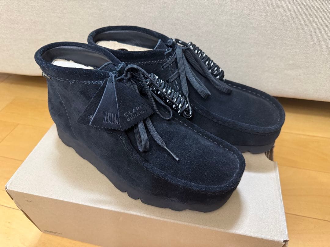 [クラークス] モカシン ワラビー ゴアテックス 防水 ブーツ 26.0cm