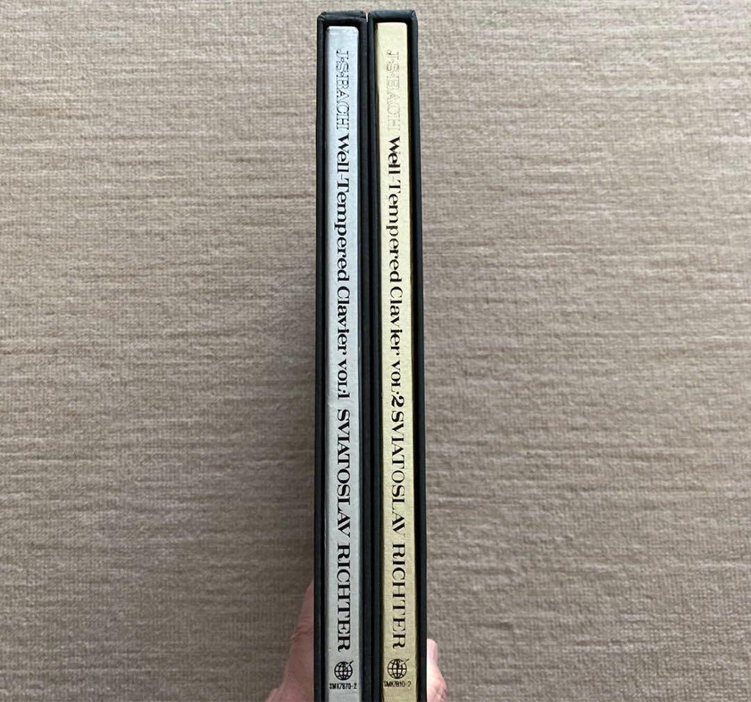 バッハ平均律クラヴィーア曲集第1巻(3LP)・2巻(3LP)　ピアノ:リヒテル