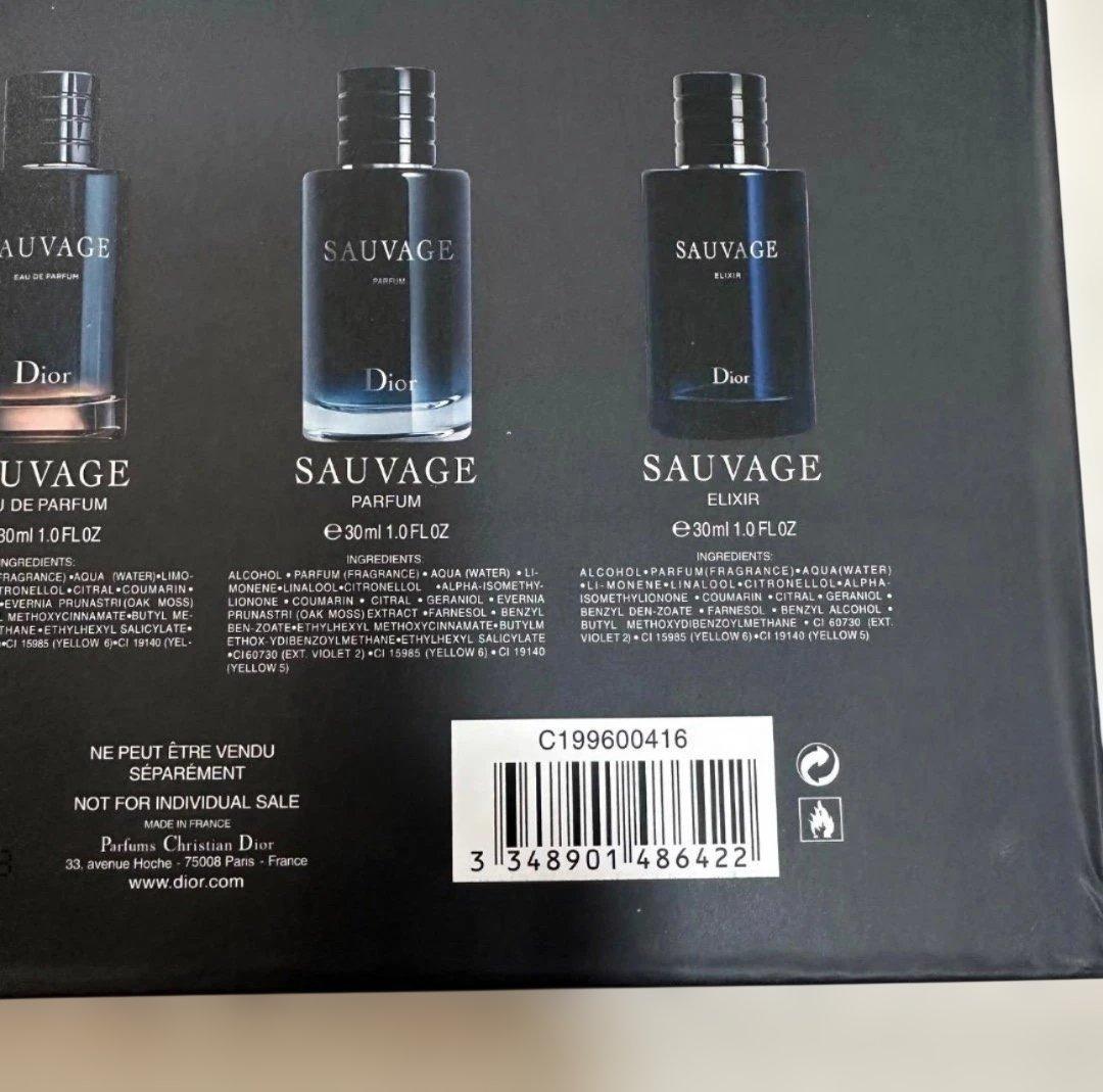 Dior Sauvage 30ml ディオール ミニ香水 オードパルファムセット