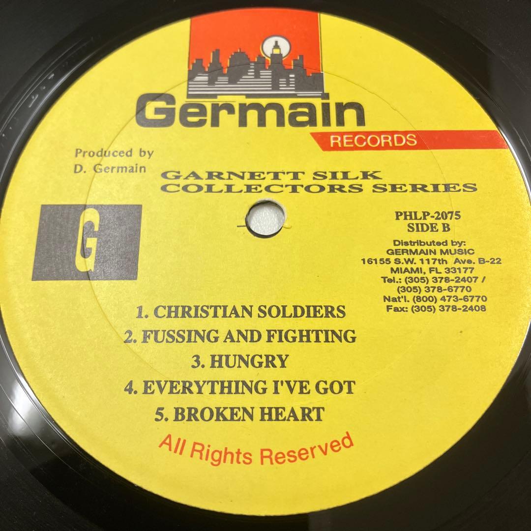Garnett Silk Give I Strength 等 レコード 4枚