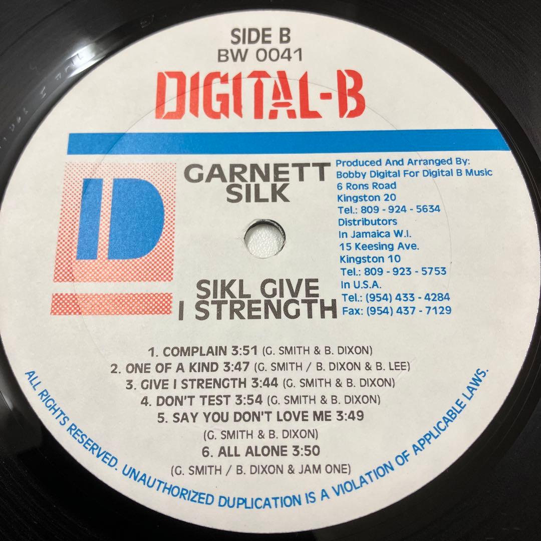 Garnett Silk Give I Strength 等 レコード 4枚