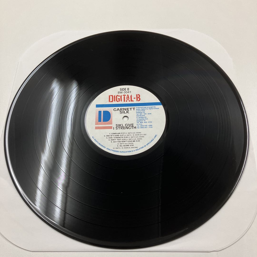 Garnett Silk Give I Strength 等 レコード 4枚