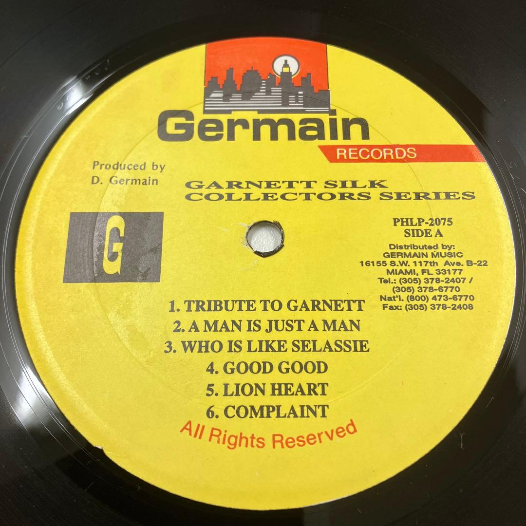 Garnett Silk Give I Strength 等 レコード 4枚