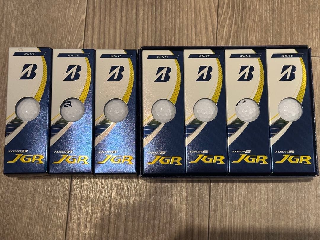 ゴルフボール ブリヂストン TOUR B JGR ホワイト 1ダース➕3スリーブ