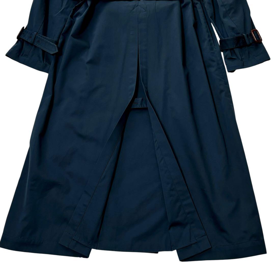 【美品】6 BIG TRENCH COAT シルク混 ビックシルエット