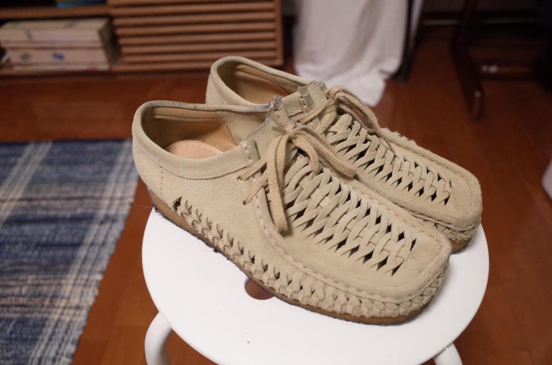 【希少モデル】Supreme×Clarks ワラビー ベージュ US9