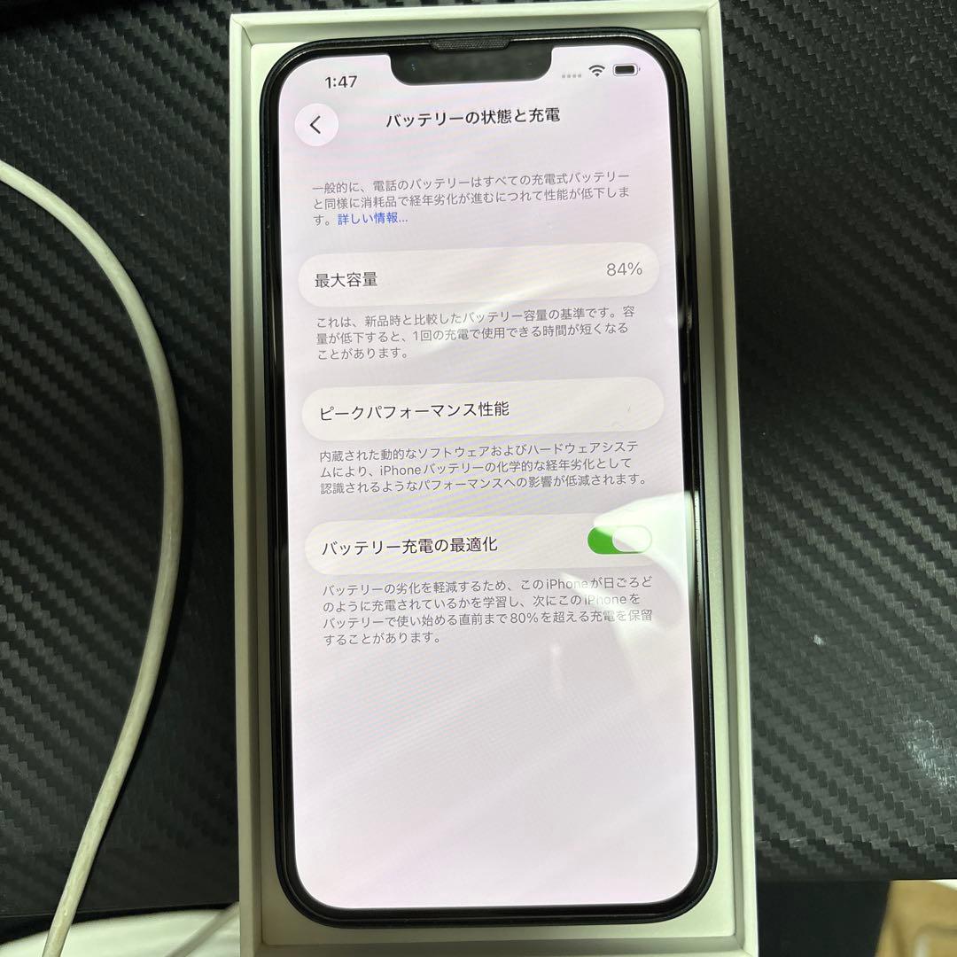 Apple iphone14 128gb midnight本体