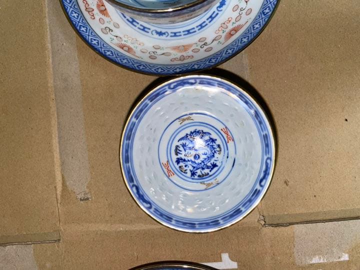 玩玉　中国　カップ　ソーサー　湯呑み　茶器　景徳鎮