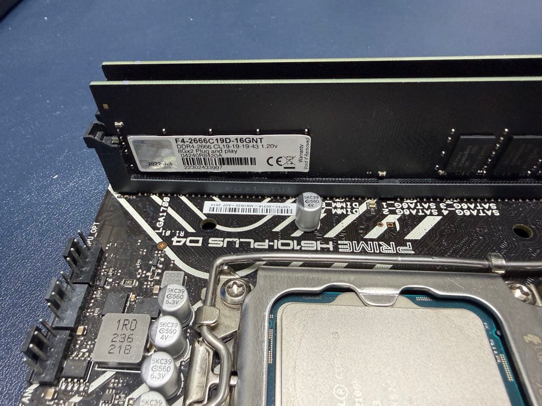 ASUS PRIME H610I-PLUS D4 セット