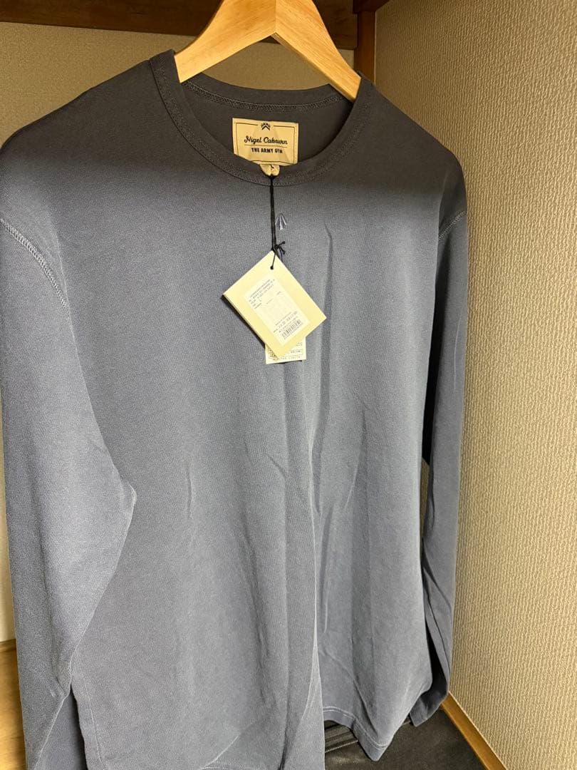 Nigel Cabourn ロングスリーブTシャツ ネイビー L新品未使用