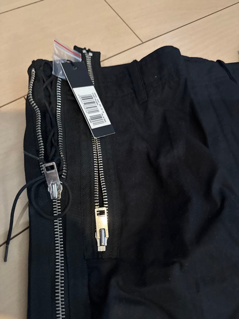 ディーゼルブラック ジッパーパンツ52800(税込)サイズ32新品