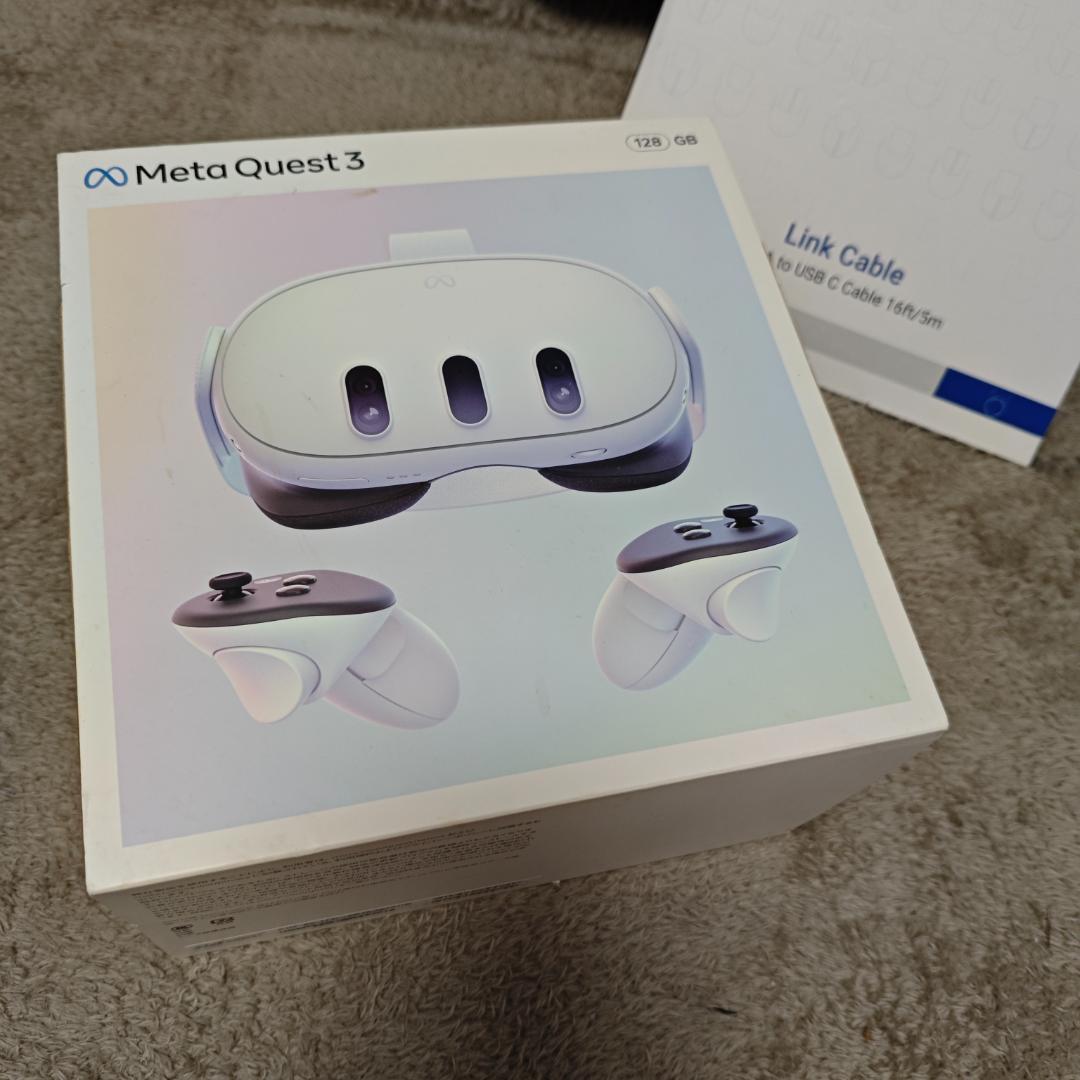  Quest 3 + Link Cable セット