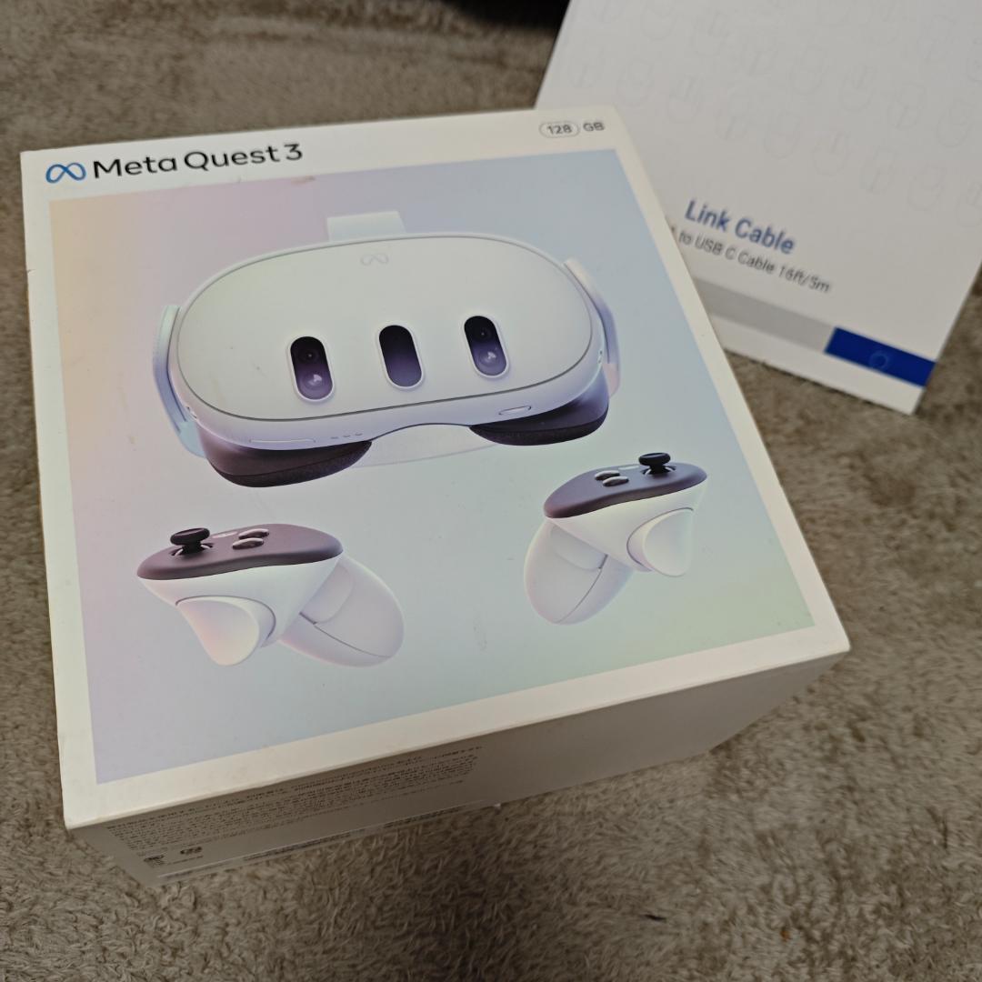  Quest 3 + Link Cable セット