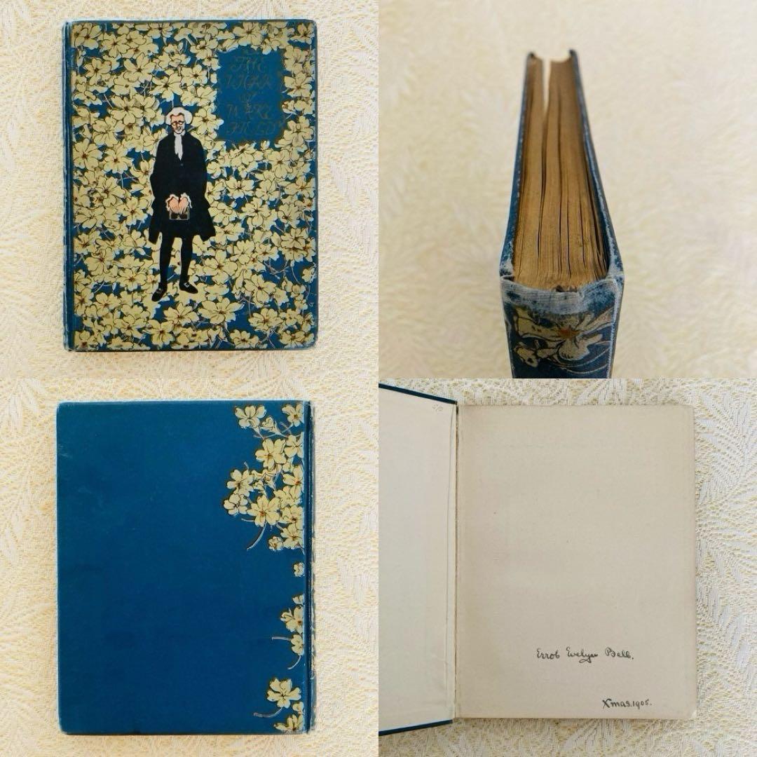 洋書古書　美しいアンティークブック　The Vicar of Wakefield