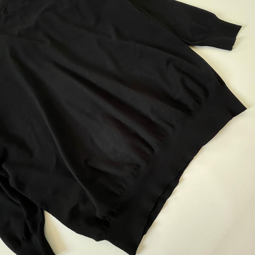 マディソンブルー　ビッグカーディガン　XS S M Lサイズ相当ブラック
