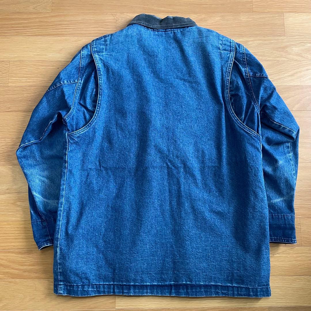 90s LANDS END デニム ハンティングジャケット ビンテージ USA製