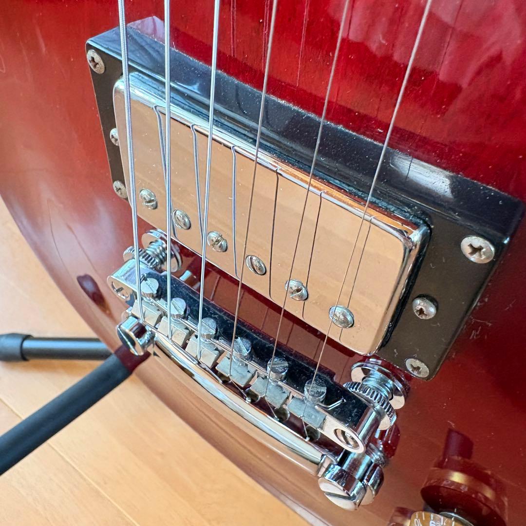 Epiphone レスポール スタジオ 赤　エレキギター