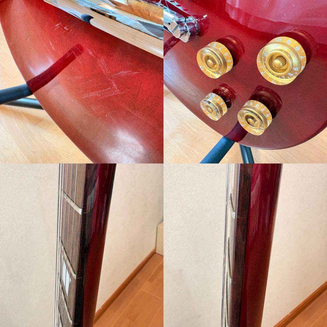 Epiphone レスポール スタジオ 赤　エレキギター