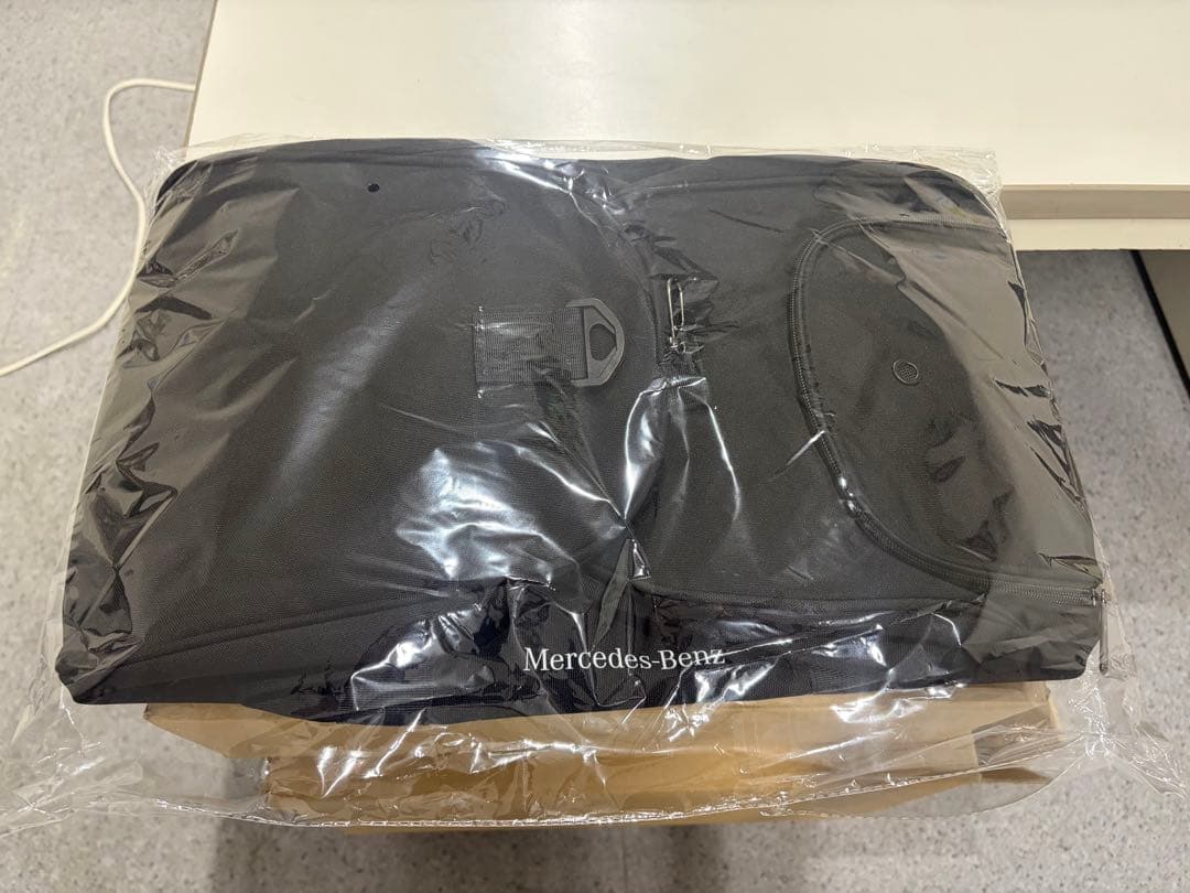 新品 Mercedes-Benz ボストンバッグ 黒 ゴルフバッグ