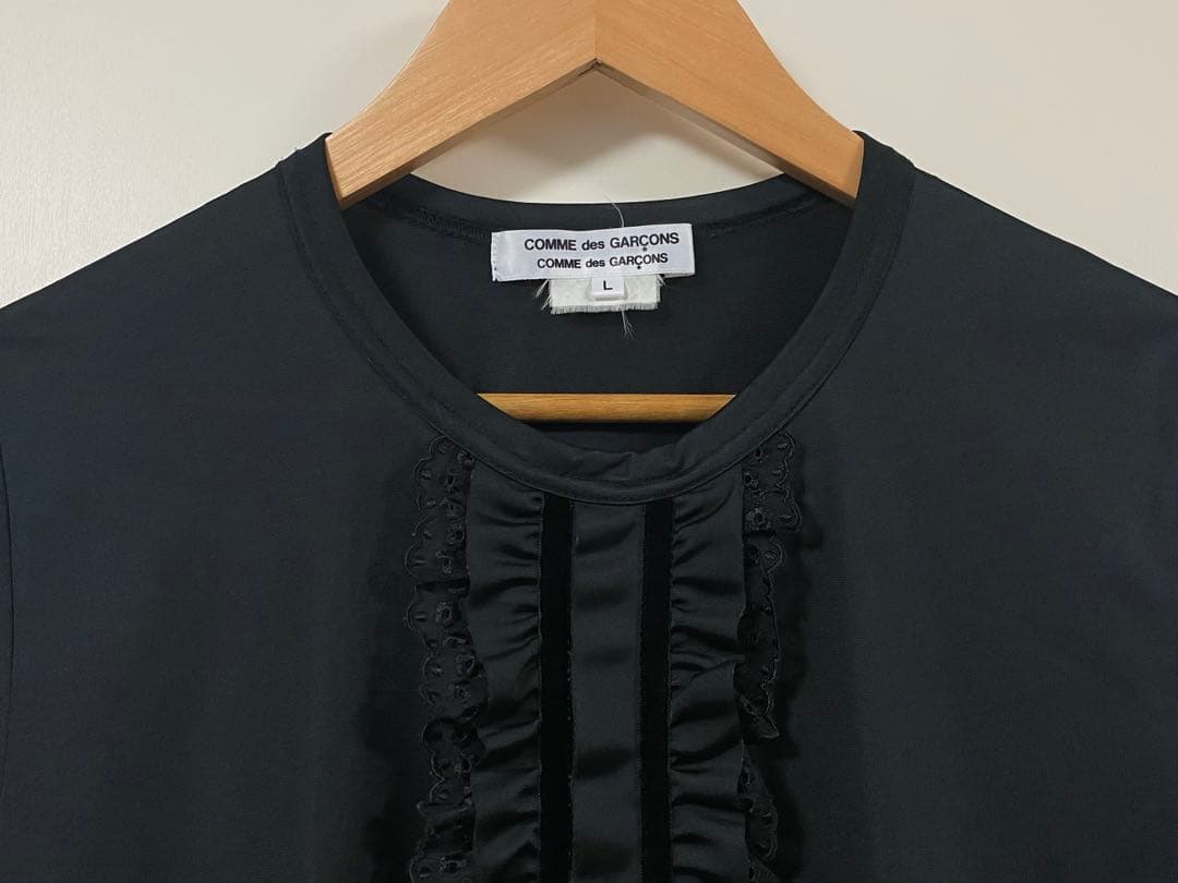 comme des garcons コムコム フリル Tシャツ
