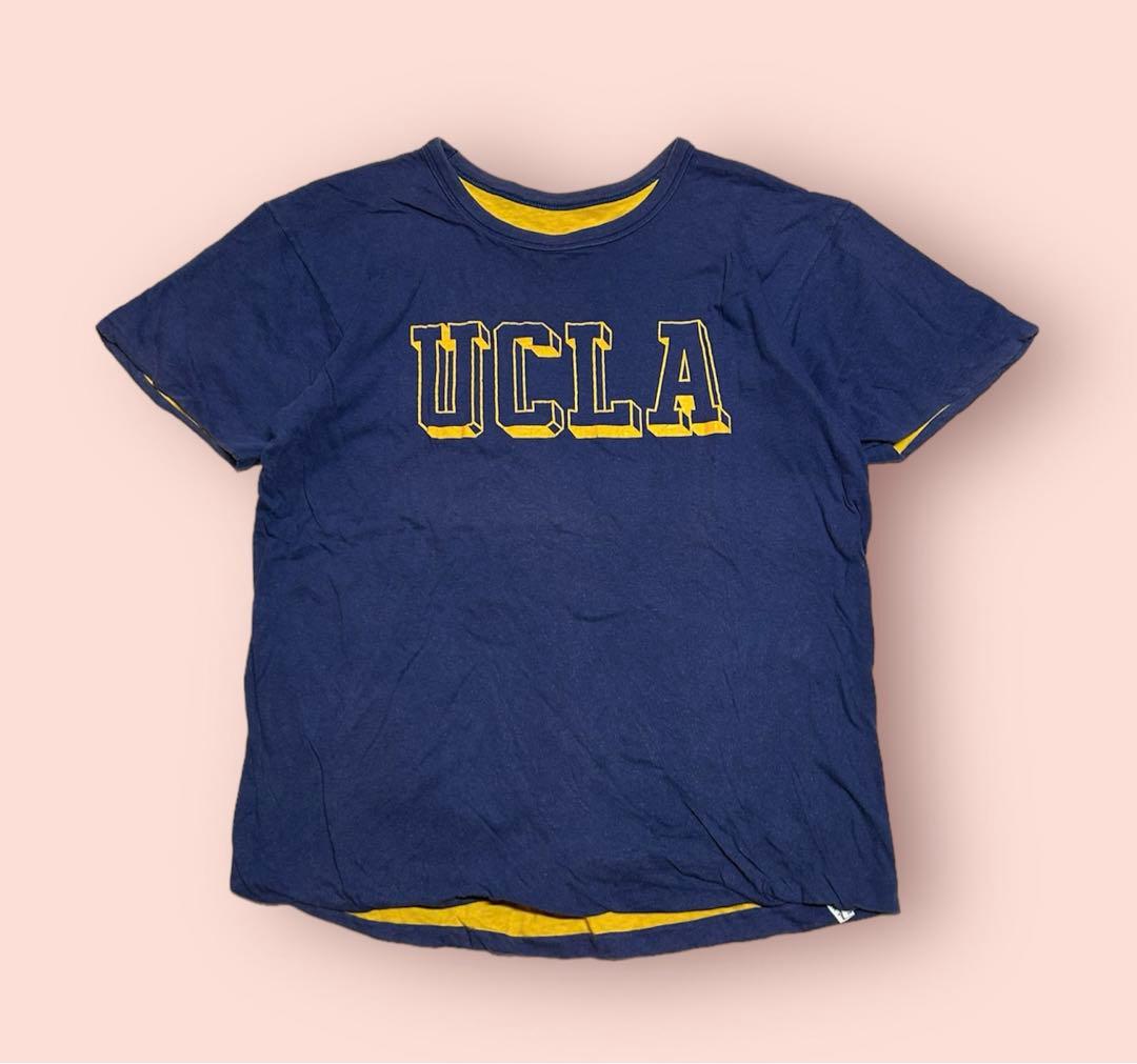 Vintage 80s Champion UCLA カレッジTシャツ XL 青黄