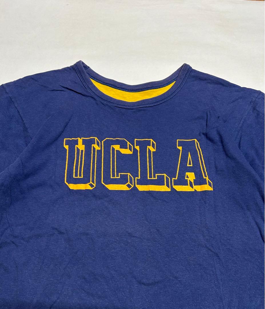 Vintage 80s Champion UCLA カレッジTシャツ XL 青黄