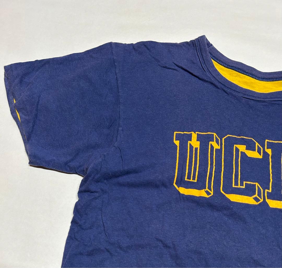 Vintage 80s Champion UCLA カレッジTシャツ XL 青黄