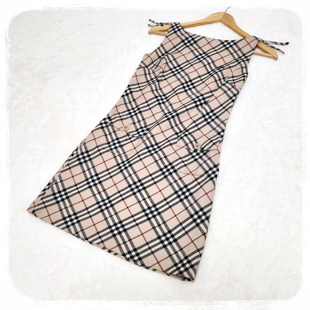 美品　ワンピース　BURBERRY　バーバリー　ノバチェック　ワンピース