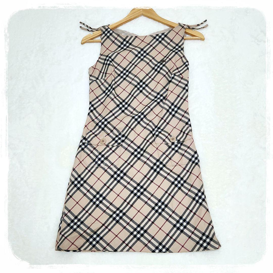 美品　ワンピース　BURBERRY　バーバリー　ノバチェック　ワンピース