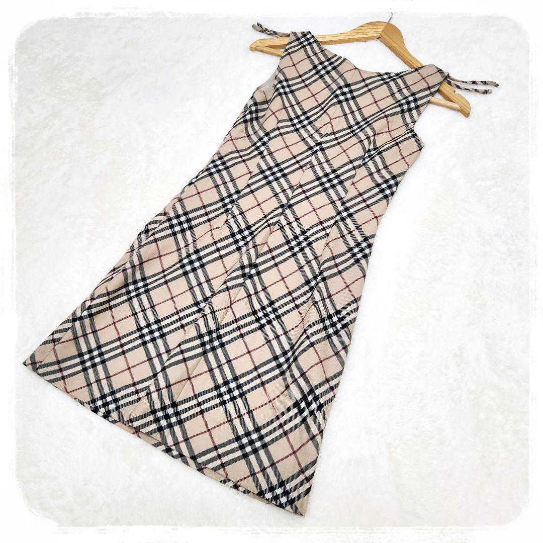 美品　ワンピース　BURBERRY　バーバリー　ノバチェック　ワンピース